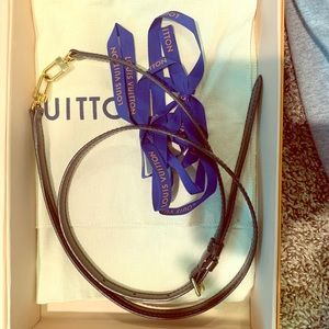 Louis Vuitton purse strap!